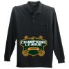 Long Sleeve Silk Touch Polo with Pocket Thumbnail