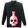 Long Sleeve Silk Touch Polo with Pocket Thumbnail