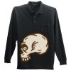 Long Sleeve Silk Touch Polo with Pocket Thumbnail