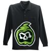 Long Sleeve Silk Touch Polo with Pocket Thumbnail