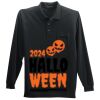 Long Sleeve Silk Touch Polo with Pocket Thumbnail