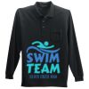 Long Sleeve Silk Touch Polo with Pocket Thumbnail