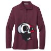 Women's Silk Touch Long Sleeve Polo Thumbnail